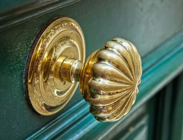 Ornate Brass Knob
