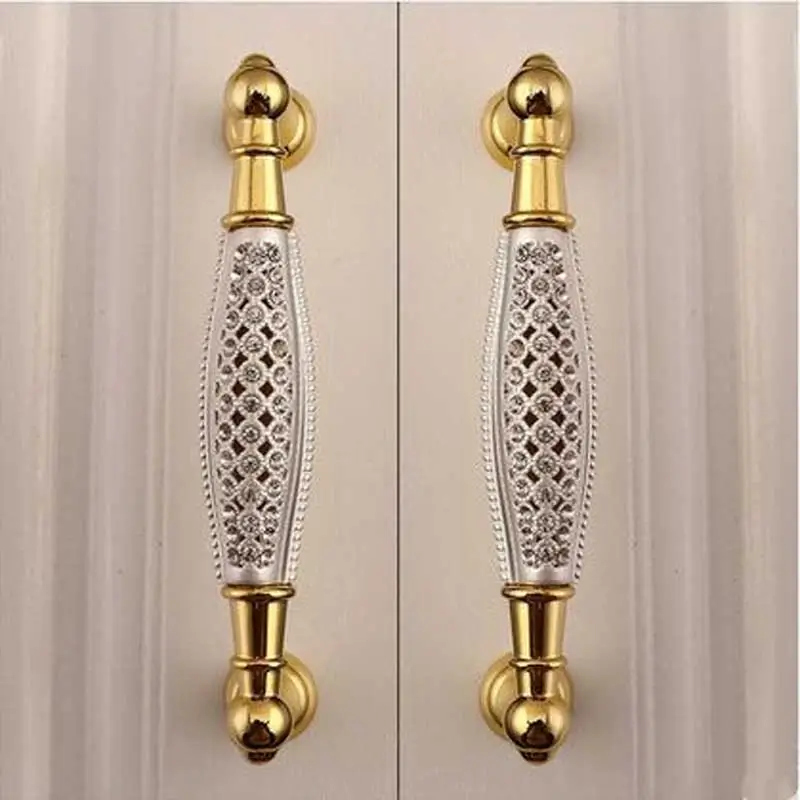 Geometric Gold Handle