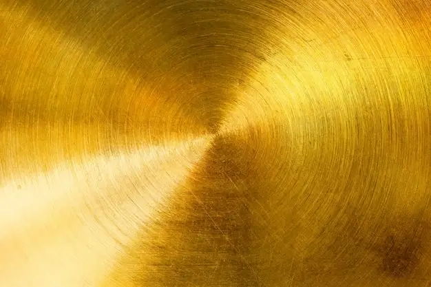 Polished Gold finish texture
