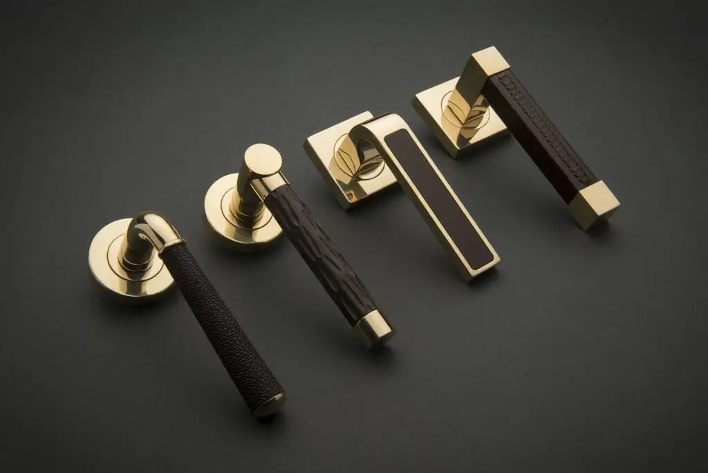 Microscopic close-up of metal texture.