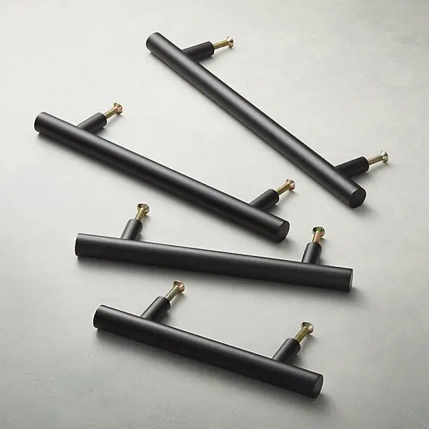 Matte Black handle close-up